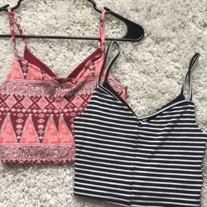 Hollister crop tops